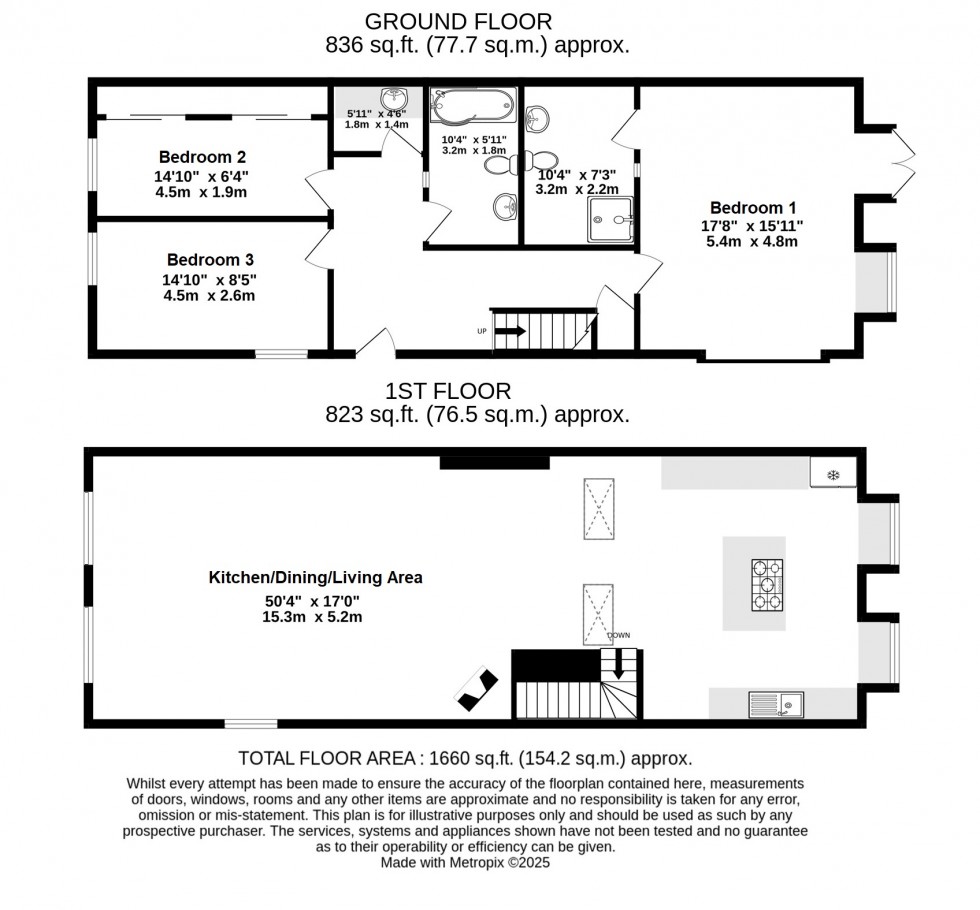 Floorplan for Walmer, Deal