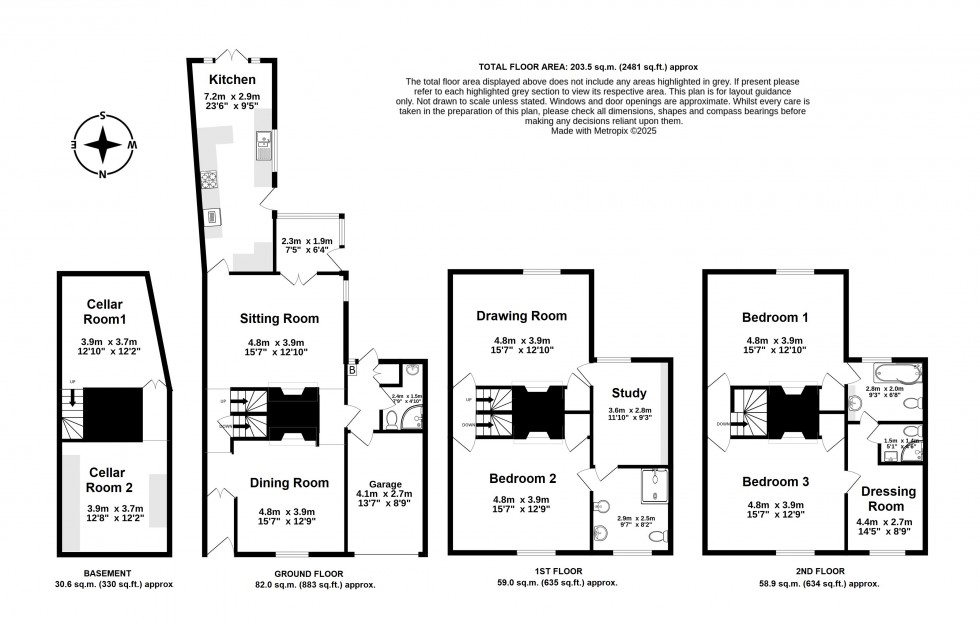 Floorplan for Golden Street, Deal