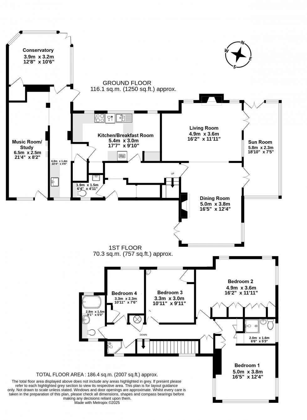 Floorplan for Walmer, Deal