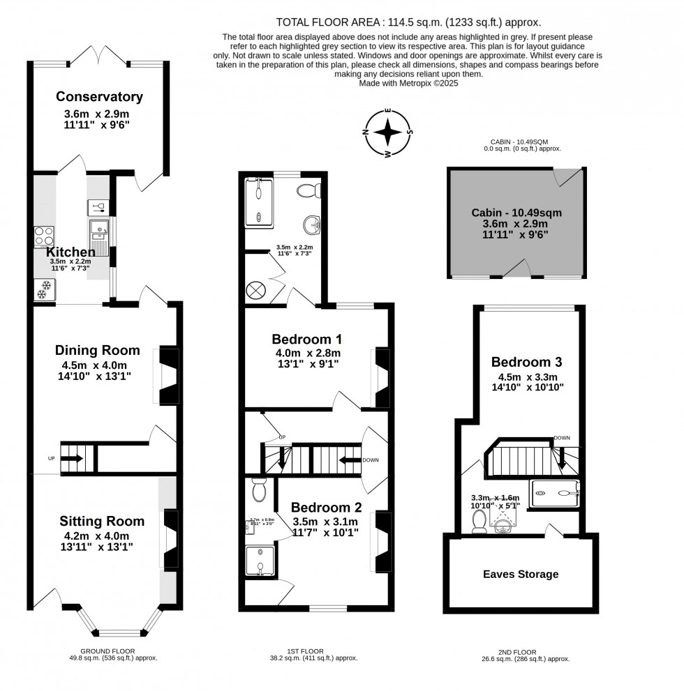 Floorplan for Deal, Kent