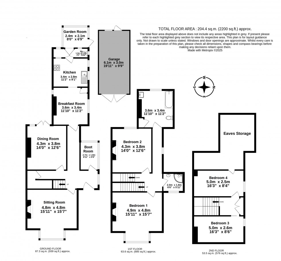 Floorplan for Deal, Kent