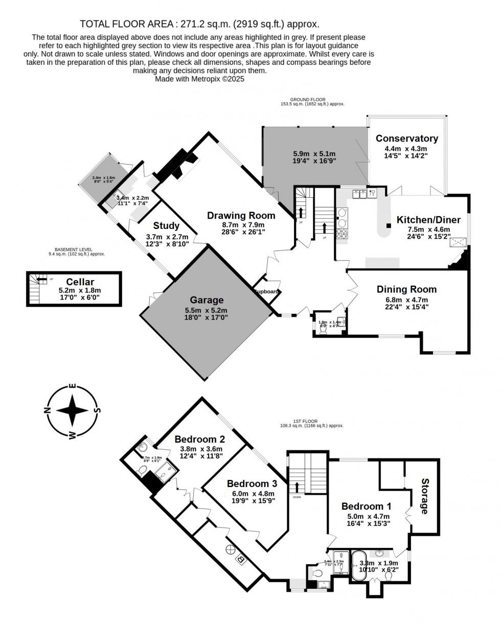 Floorplan for Sandwich, Kent