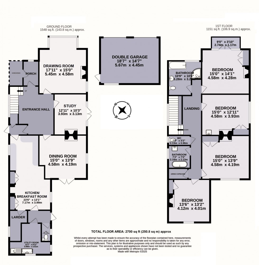 Floorplan for Deal, Kent