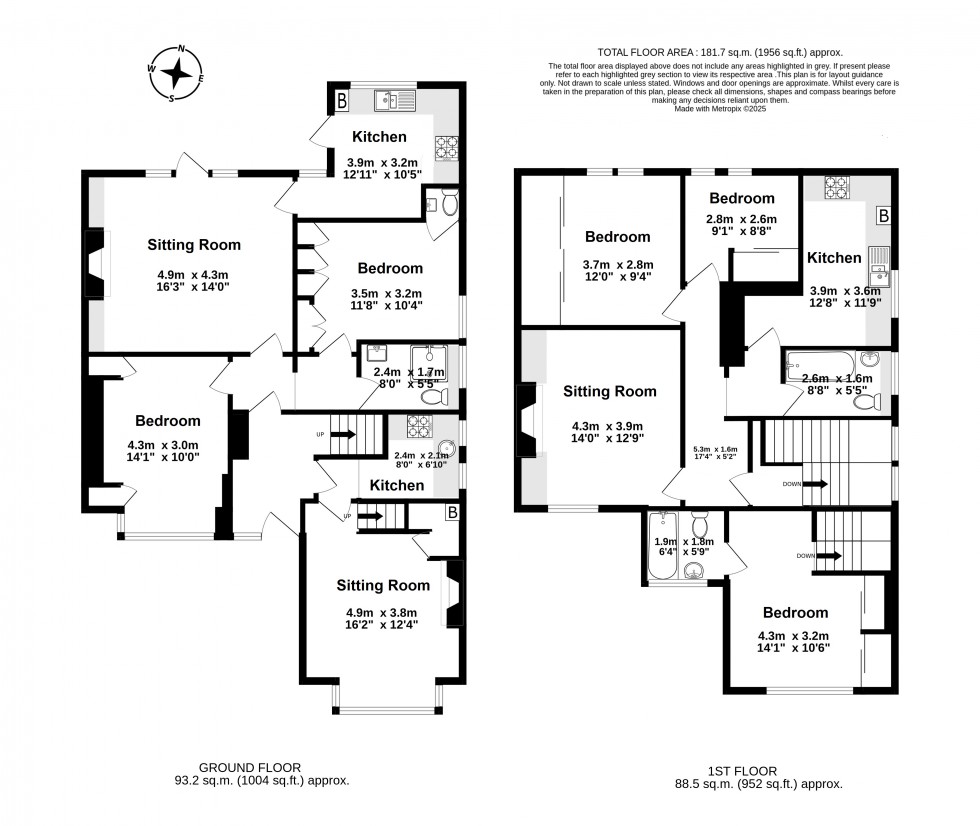 Floorplan for Deal, Kent