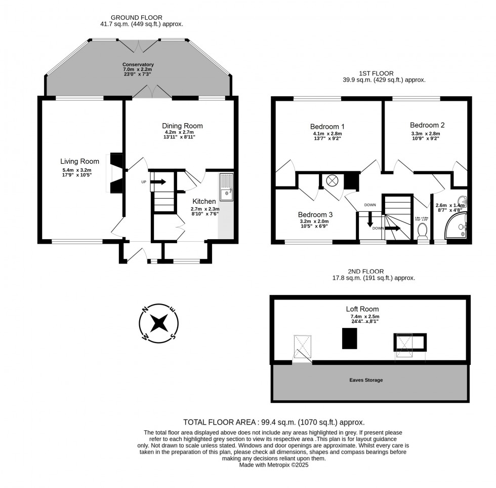 Floorplan for Deal, Kent