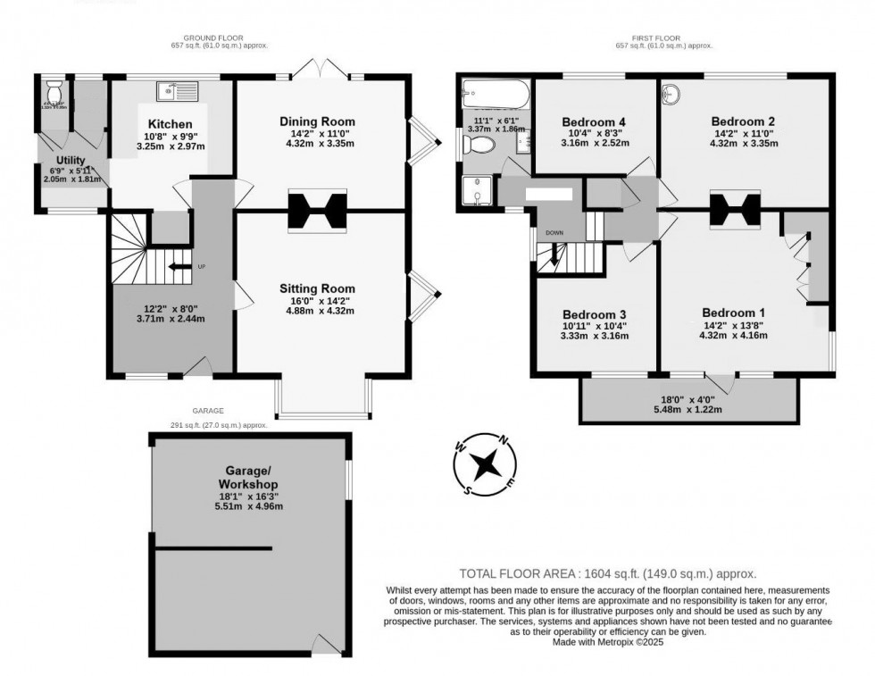 Floorplan for Kingsdown, Deal