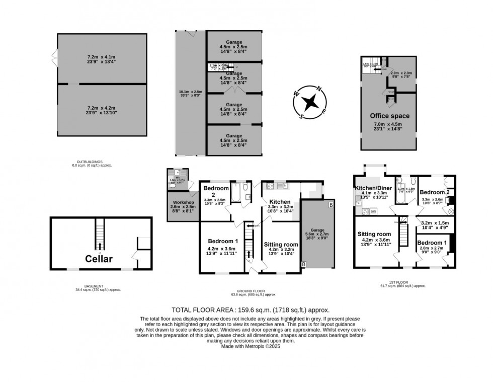Floorplan for Mongeham, Deal