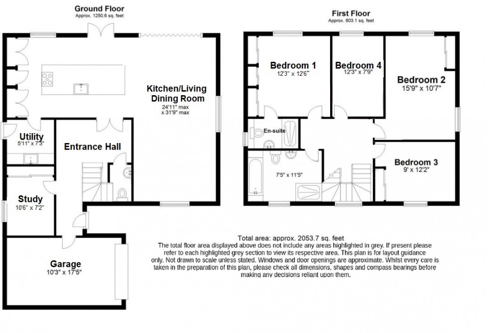Floorplan for Kingsdown Road, Kingsdown, Kent