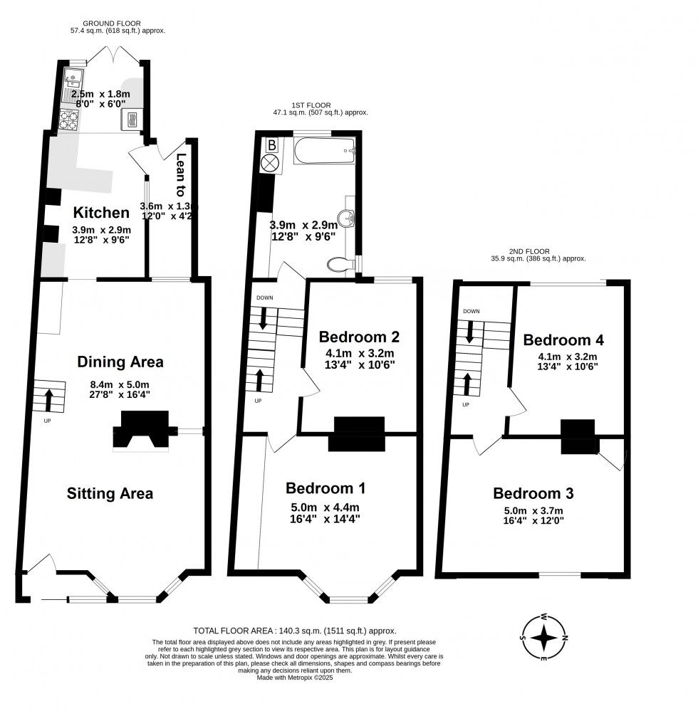 Floorplan for Deal, Kent