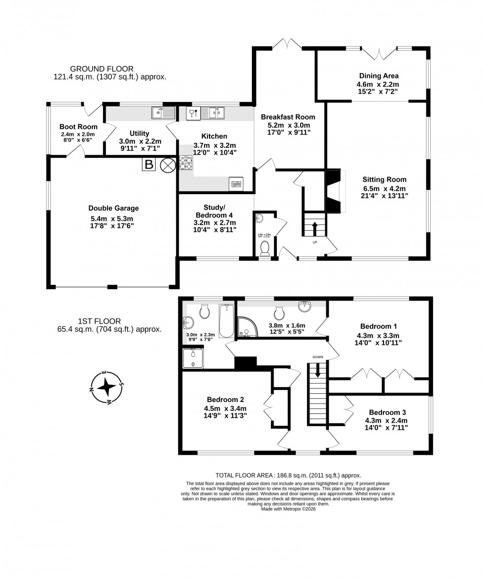 Floorplan for Walmer, Deal, Kent