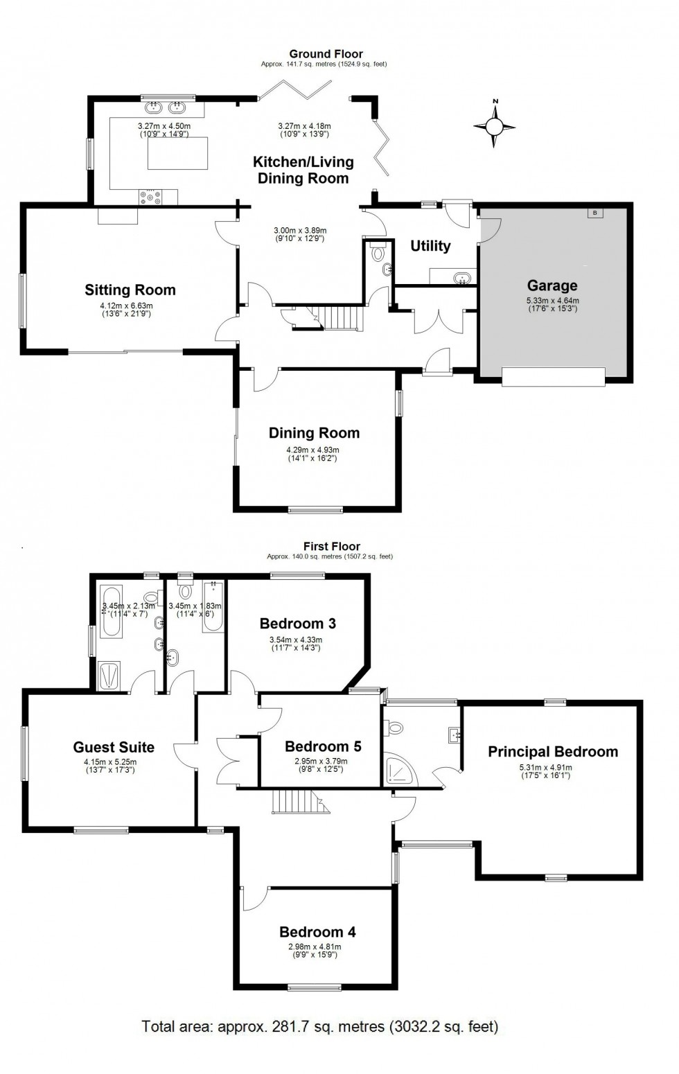 Floorplan for Walmer, Deal, Kent